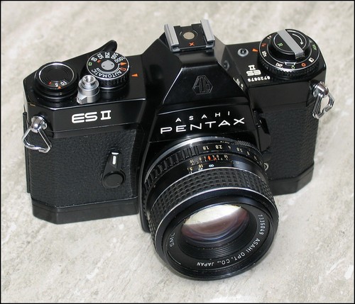 Corpo fotocamera reflex asahi - corpo,
